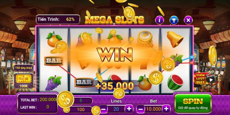 Slot nổ hũ - quay liền tay trúng ngay jackpot