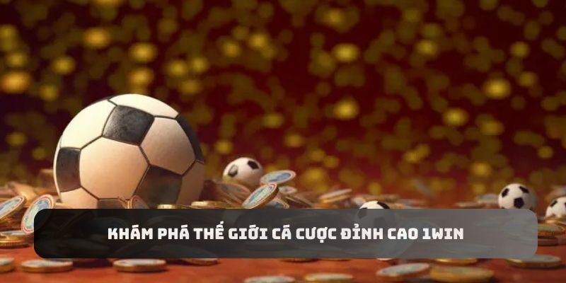 Cùng khám thế giới cá cược thể thao 1win đẳng cấp nhất